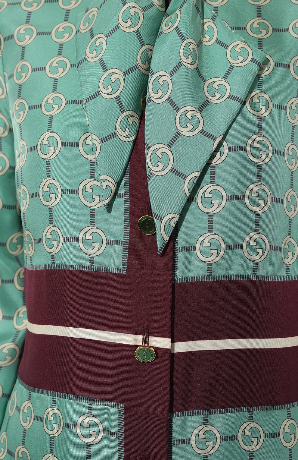Шелковое платье GUCCI, арт. 633275 ZAFP9, фото 5