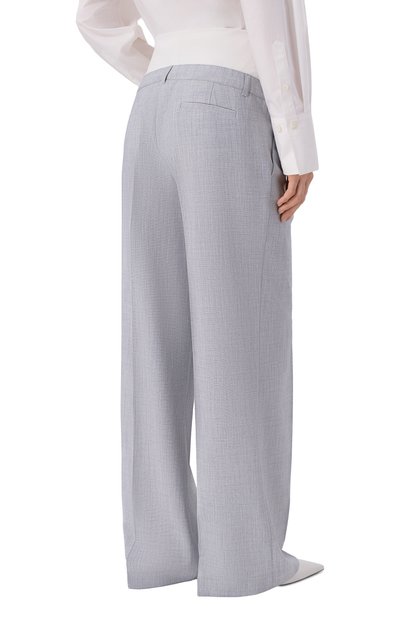 Брюки PIETRO BRUNELLI серого цвета по цене 18600 руб., арт. PN0251/PL0492, фото 4 Брюки PIETRO BRUNELLI, арт. PN0251/PL0492, фото 4