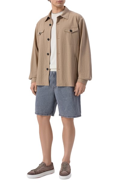 Джинсовые шорты light relaxed 12 STOREEZ, арт. 136367, фото 2