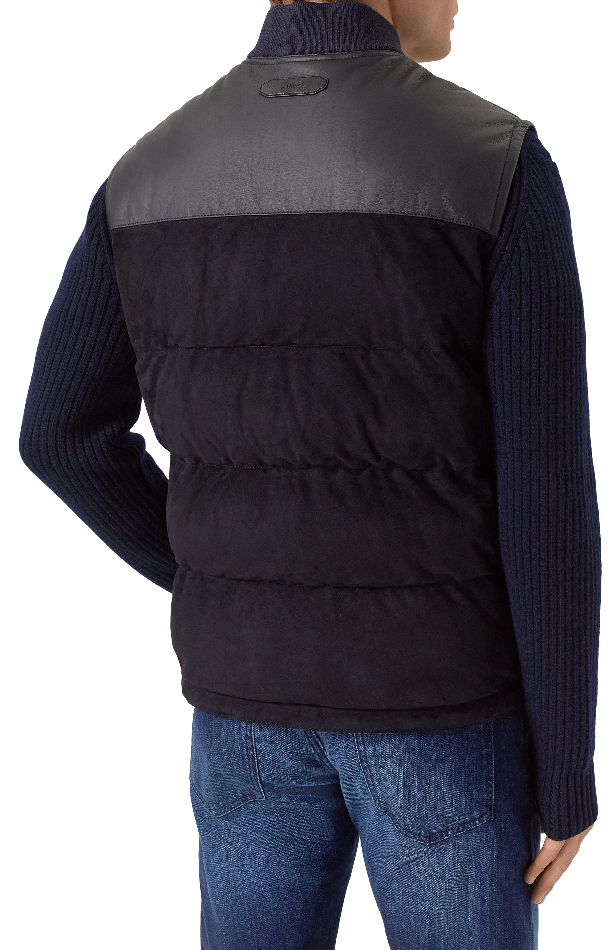 Замшевый жилет BRIONI, арт. PUF60L/0D701, фото 4