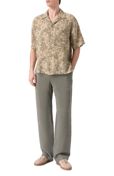 Льняная рубашка 120% LINO, арт. 33ALIM19L3/G447/000, фото 2