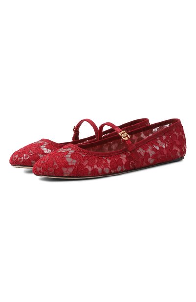Женские текстильные балетки vally DOLCE & GABBANA, арт. CB0244/A0611
