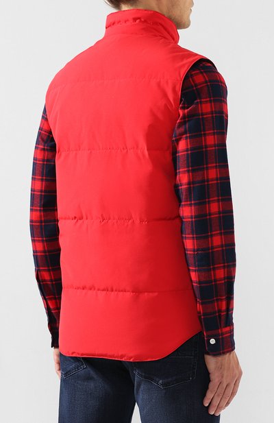 Пуховый жилет garson vest CANADA GOOSE красного цвета по цене 49950 руб., арт. 4151M, фото 4 Пуховый жилет garson vest CANADA GOOSE, арт. 4151M, фото 4