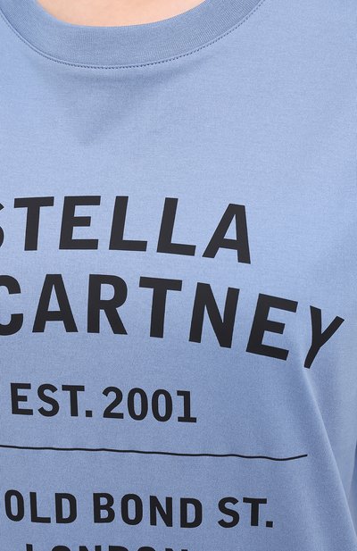 Хлопковая футболка STELLA MCCARTNEY, арт. 601849/SMP86, фото 5
