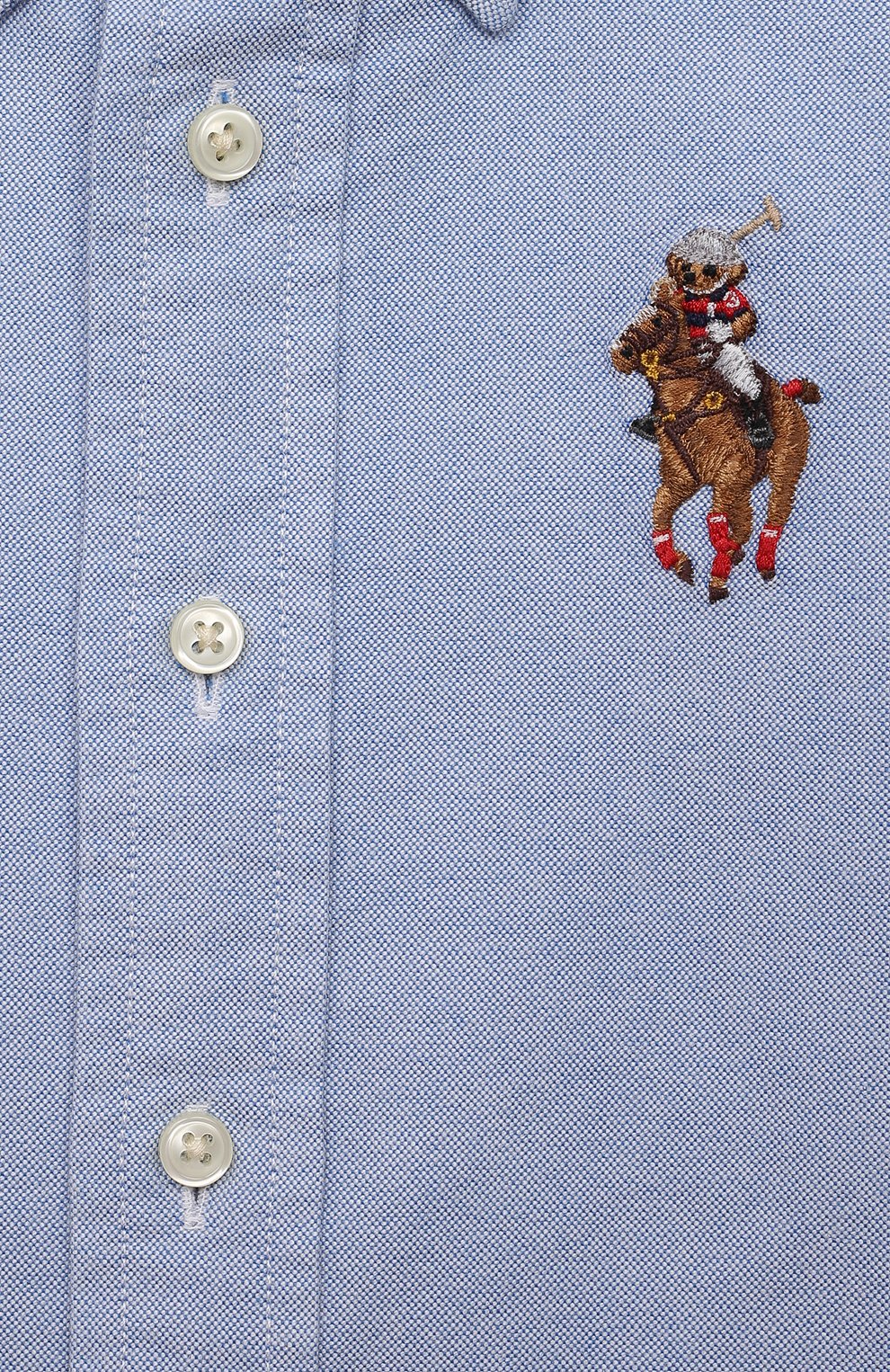 Хлопковая рубашка RALPH LAUREN, арт. 322850930, фото 3