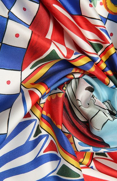 Шелковый платок DOLCE & GABBANA, арт. FN086R/FI1T1, фото 4