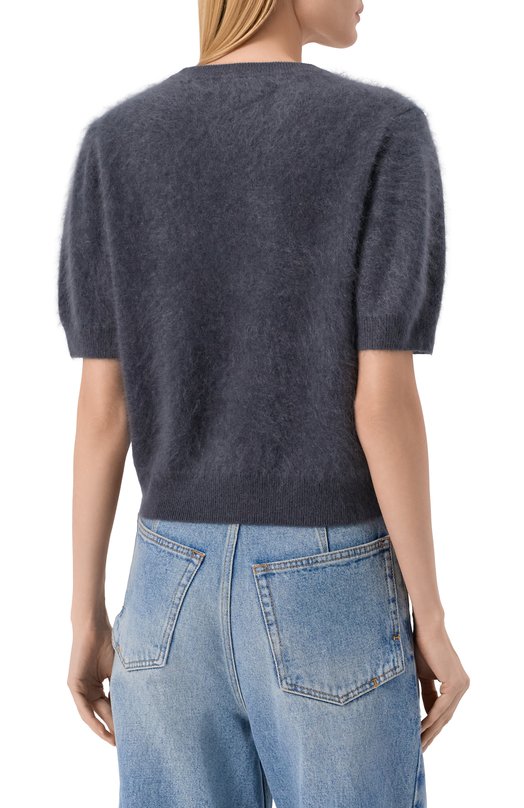 Кашемировый пуловер arch4 KNJP25105 Серый  KNJP25105 Фото 4