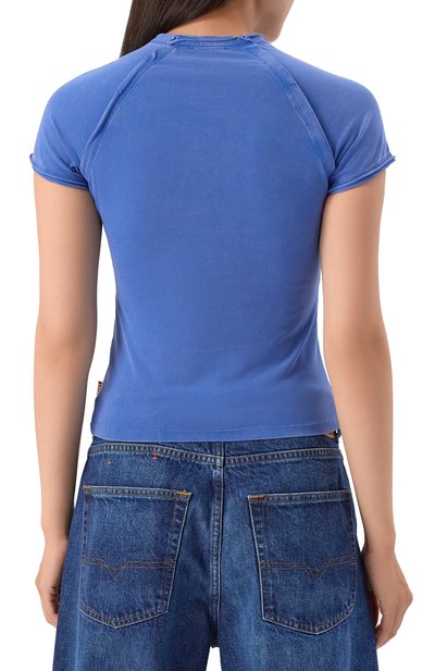 Хлопковая футболка DIESEL, арт. A18393/0JLBW, фото 4