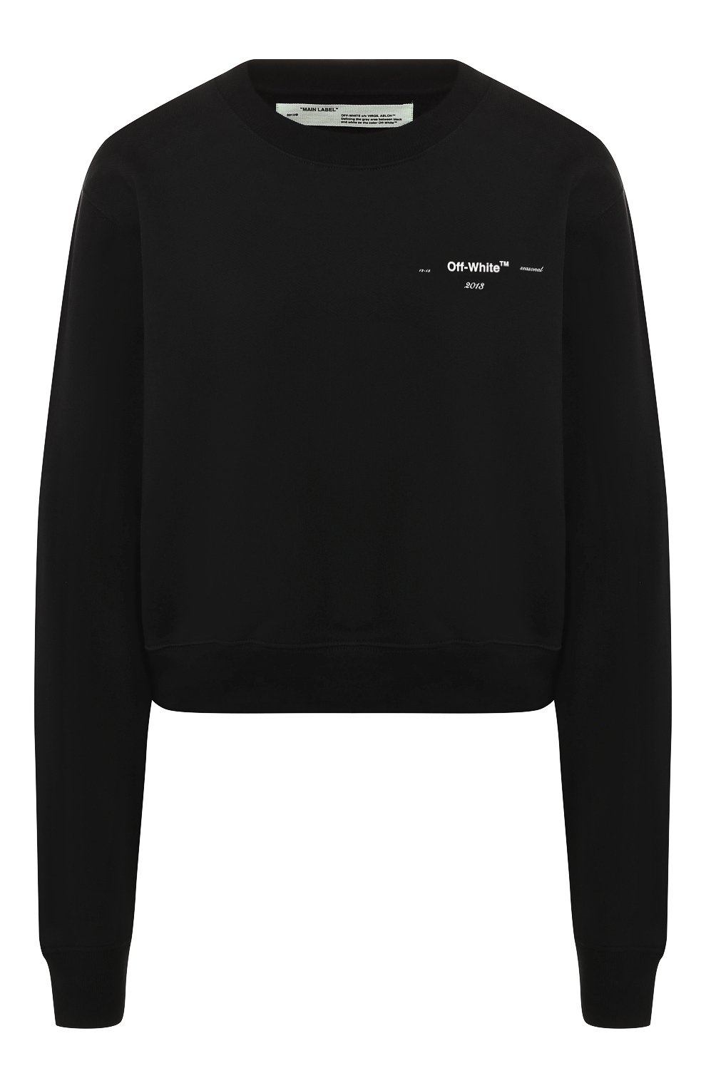 Хлопковый пуловер OFF-WHITE, арт. 0WBA026R190030441010, фото 1