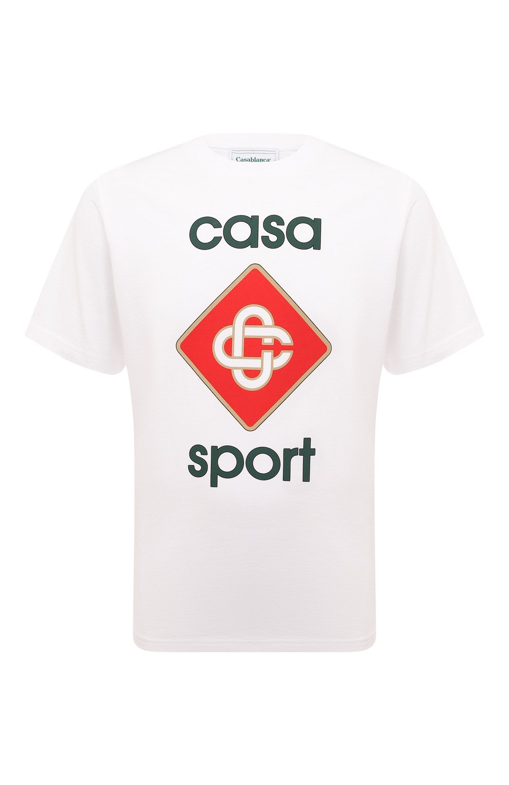 Хлопковая футболка CASABLANCA, арт. MS23-JTS-016-01, фото 1