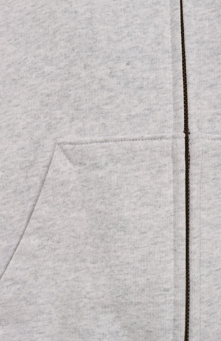 Хлопковая толстовка sporty & rich x la dodgers SPORTY AND RICH, арт. ST068627666GY03, фото 6