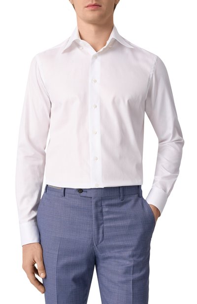 Хлопковая сорочка ZILLI, арт. F0RD01M010004802U, фото 3