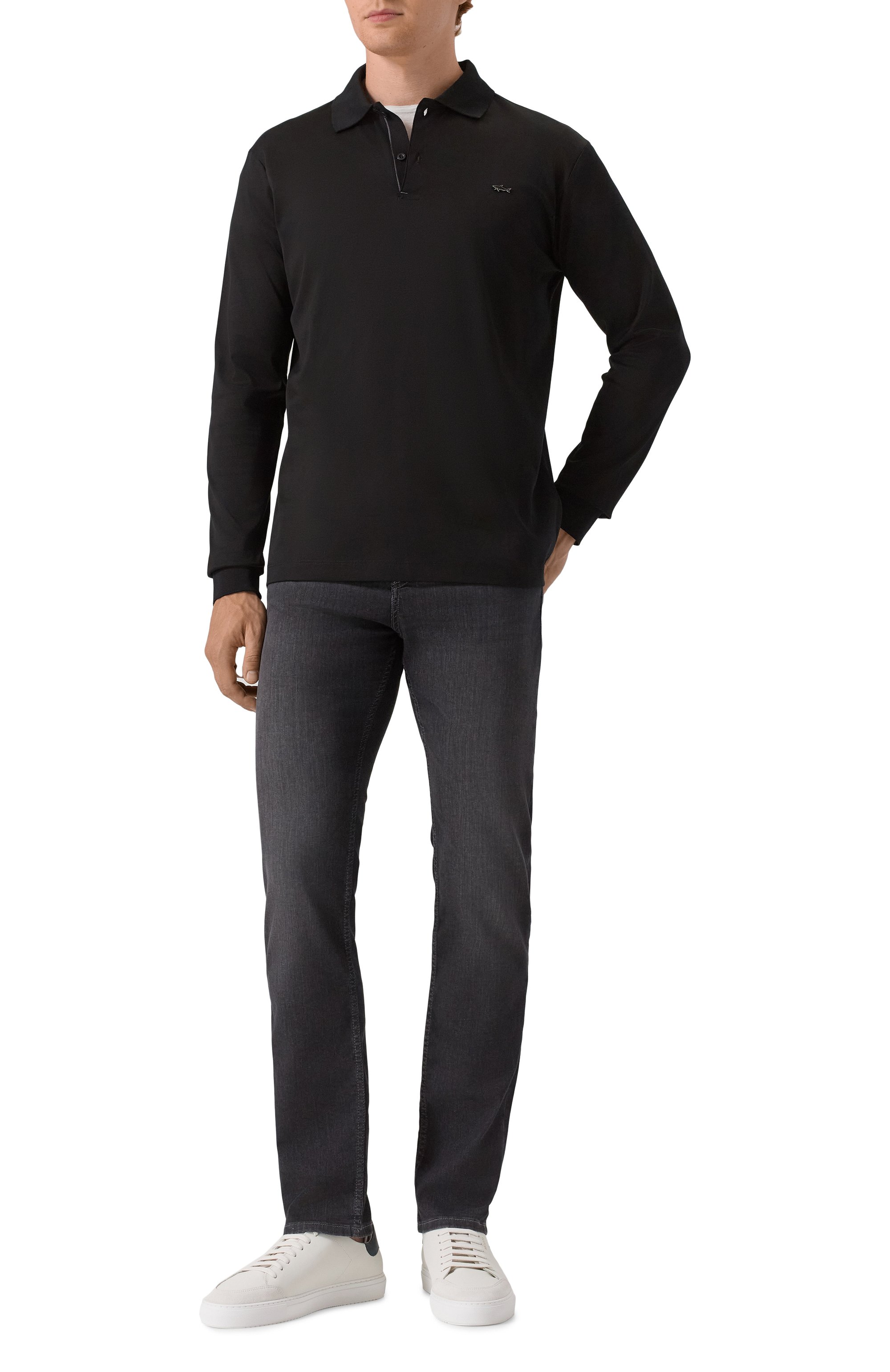 Хлопковое поло PAUL&SHARK, арт. 15311727, фото 2