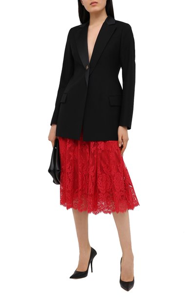 Юбка DOLCE & GABBANA красного цвета по цене 191500 руб., арт. F4BR5T/HLMJ8, фото 2 Юбка DOLCE & GABBANA, арт. F4BR5T/HLMJ8, фото 2