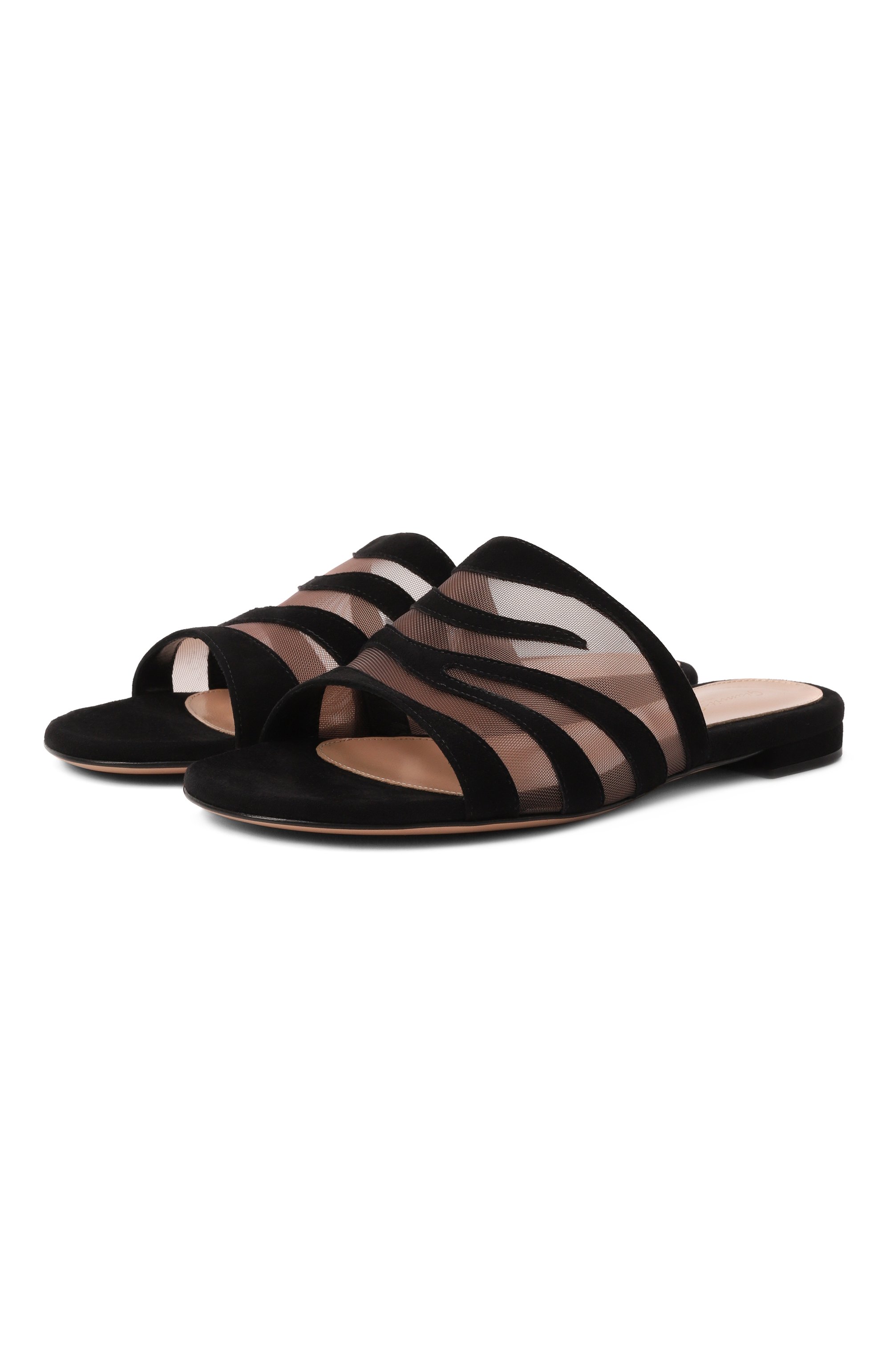 Комбинированные шлепан�цы tigra GIANVITO ROSSI, арт. G10028.05RIC.XARBLPR, фото 1