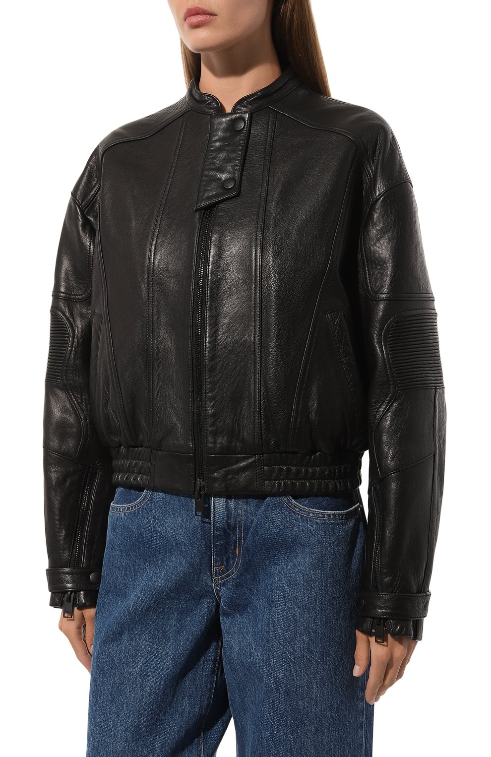 Кожаный бомбер JACOB LEE, арт. WLJ016423B, фото 3