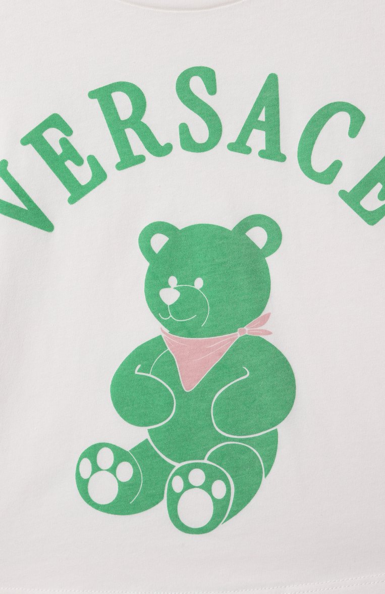 Хлопковая футболка VERSACE, арт. 1018183/1A13082, фото 1