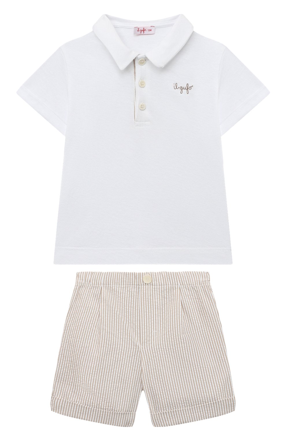 Комплект из футболки и шорт IL GUFO, арт. P23DP320C1078/12M-18M, фото 1