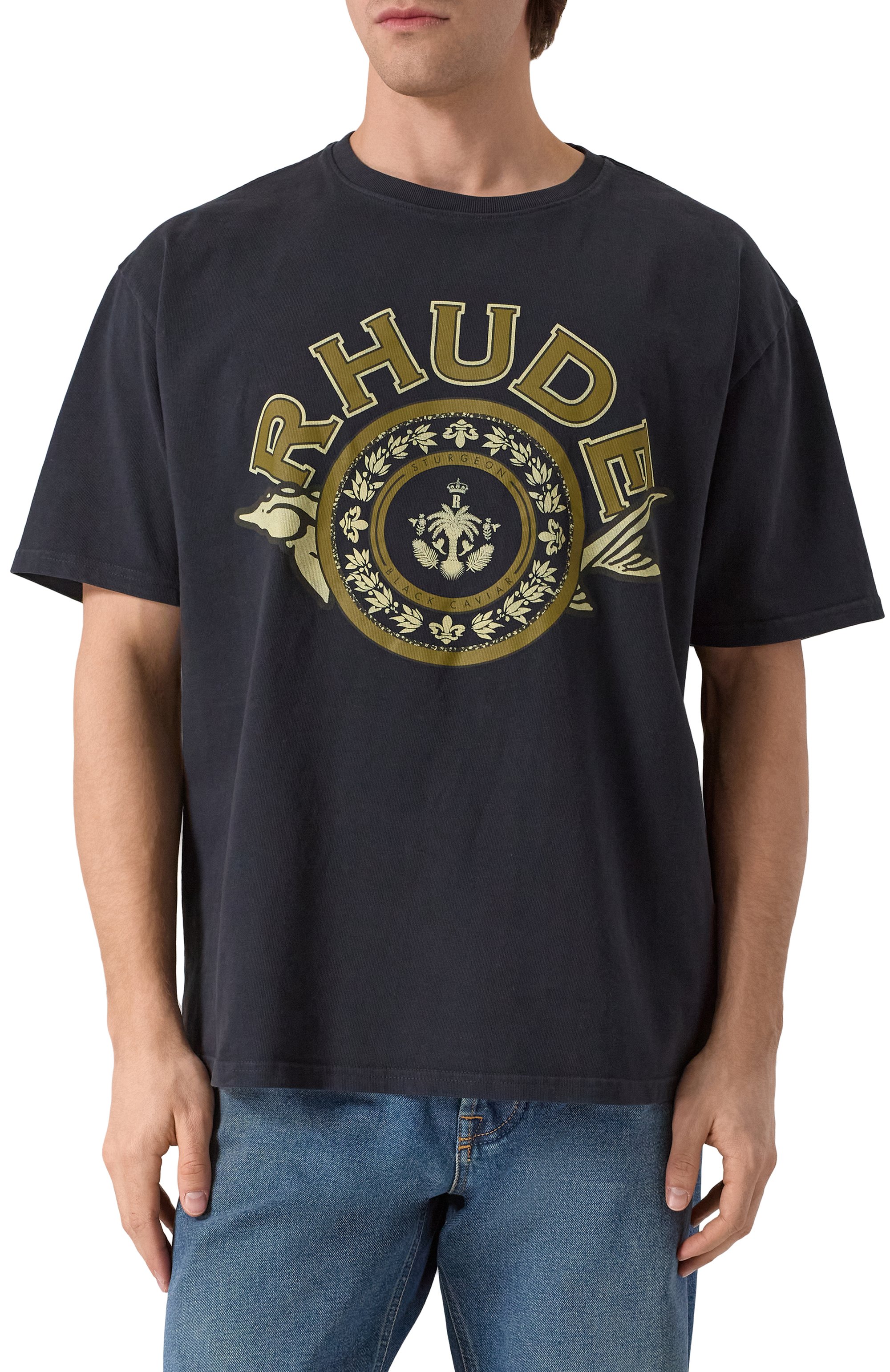 Хлопковая футболка RHUDE, арт. RHPS25TT05012, фото 3