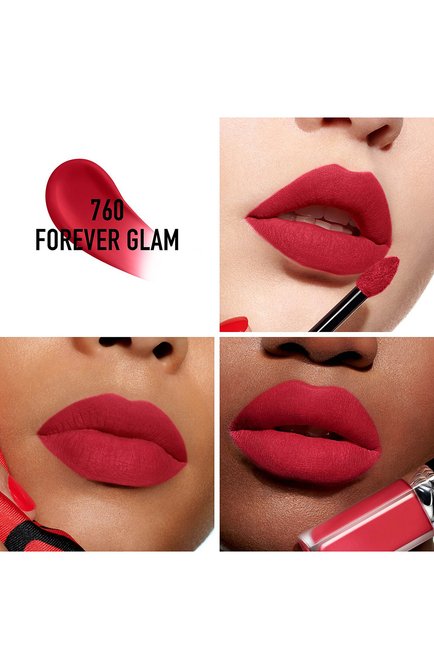 Жидкая помада для губ rouge dior forever liquid, 760 всегда шик DIOR бесцветного цвета, арт. C025400760 | Фото 2