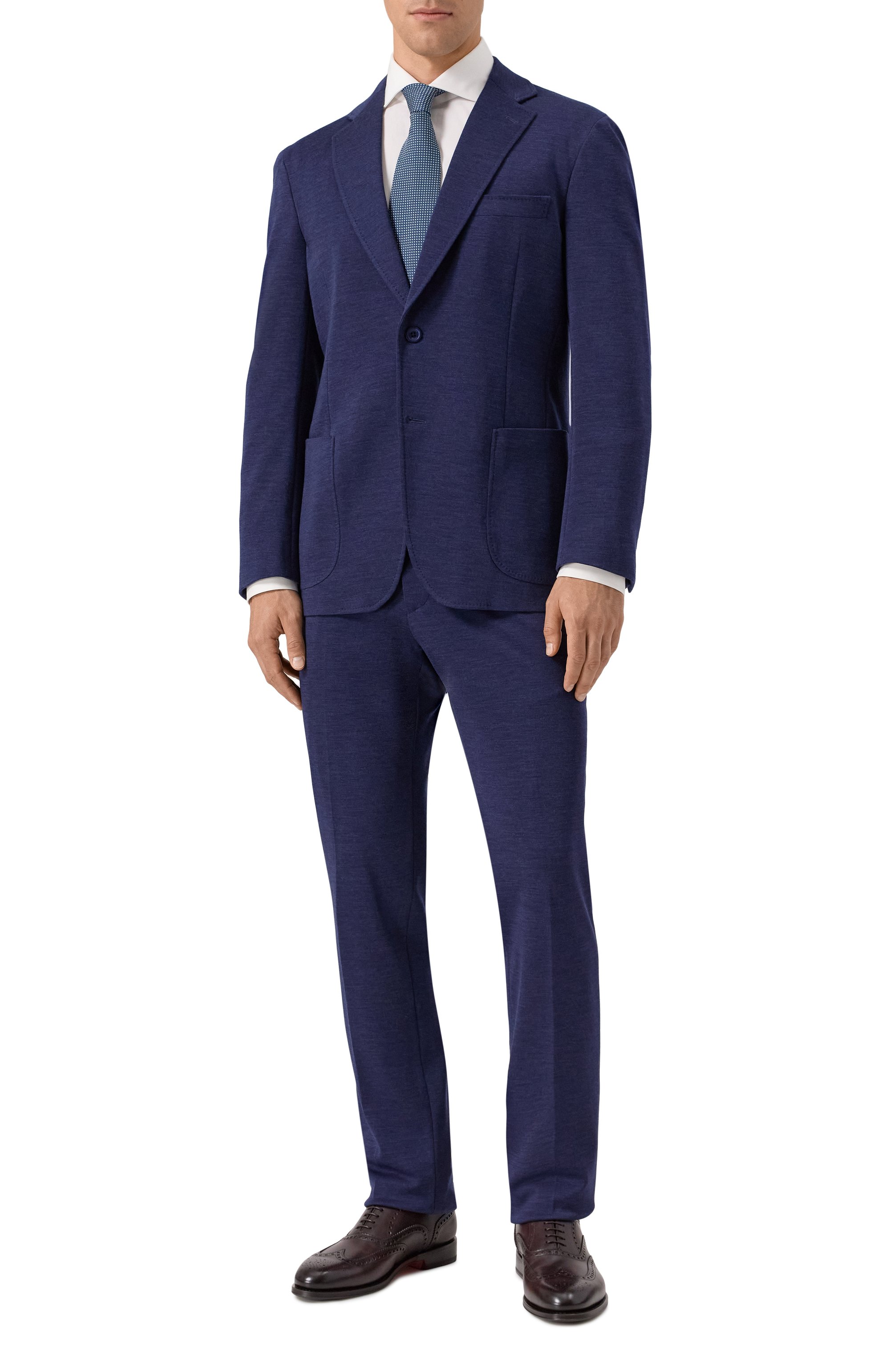 Кожаные оксфорды colin SANTONI, арт. MCCG17836PG4H0BR, фото 2