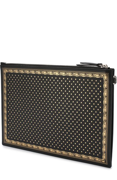 Кожаный клатч guccy на молнии GUCCI, арт. 510489/0GUSN, фото 3