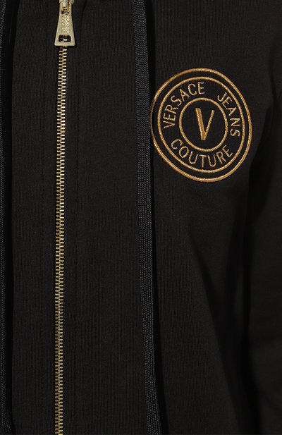 Хлопковая толстовка VERSACE JEANS COUTURE, арт. 76HAIT02/CF01T, фото 5