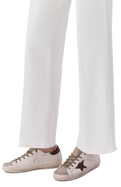 Кожаные кеды super-star GOLDEN GOOSE DELUXE BRAND, арт. GWF00101.F008122, фото 2