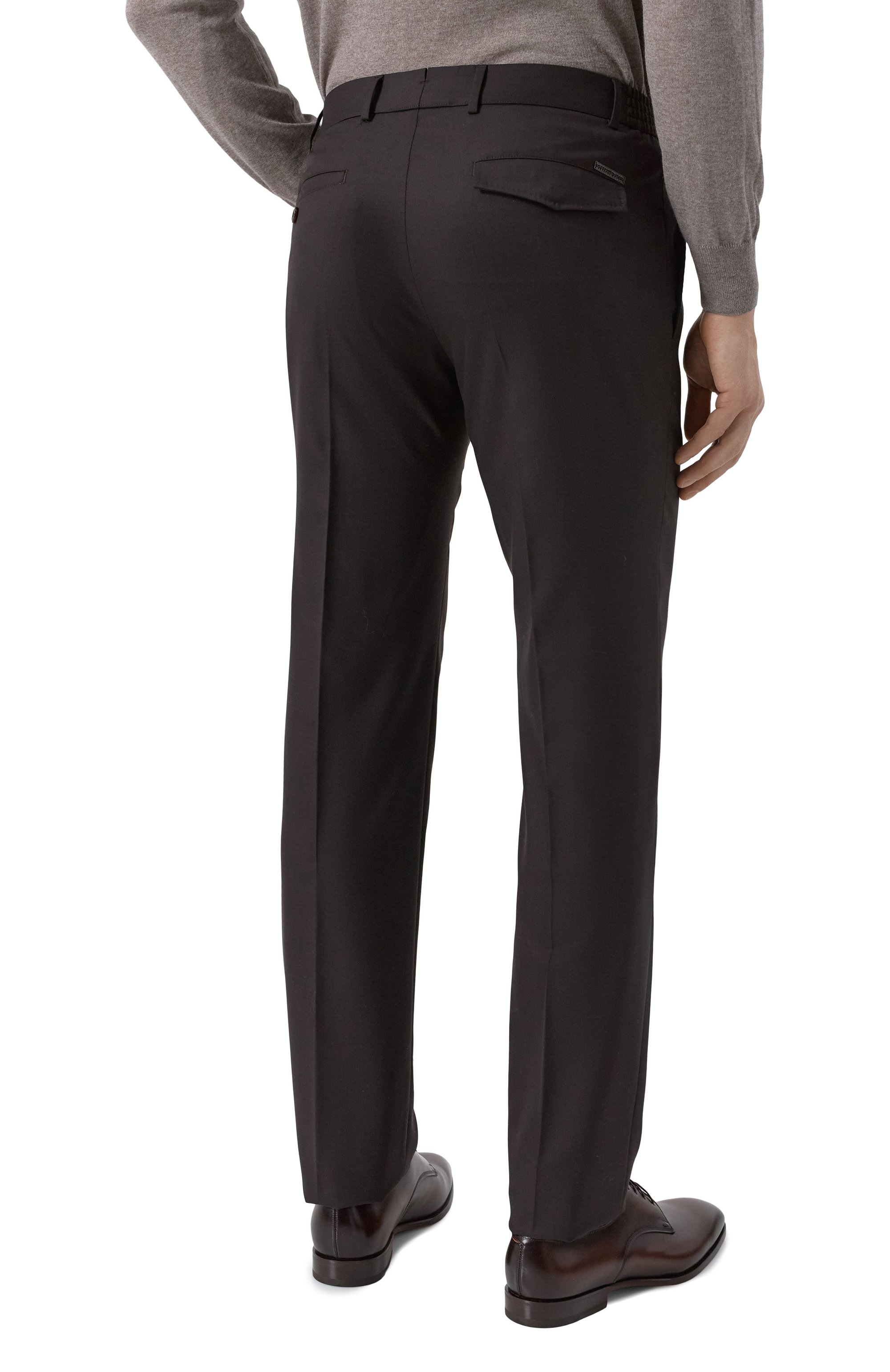 Шерстяные брюки STEFANO RICCI, арт. M1T4300090/W609, фото 4