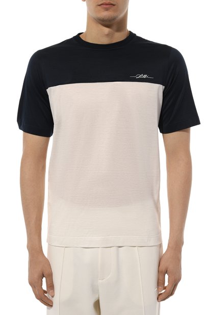 Хлопковая футболка ZILLI, арт. TSR02NM0110VZL0T1M, фото 3