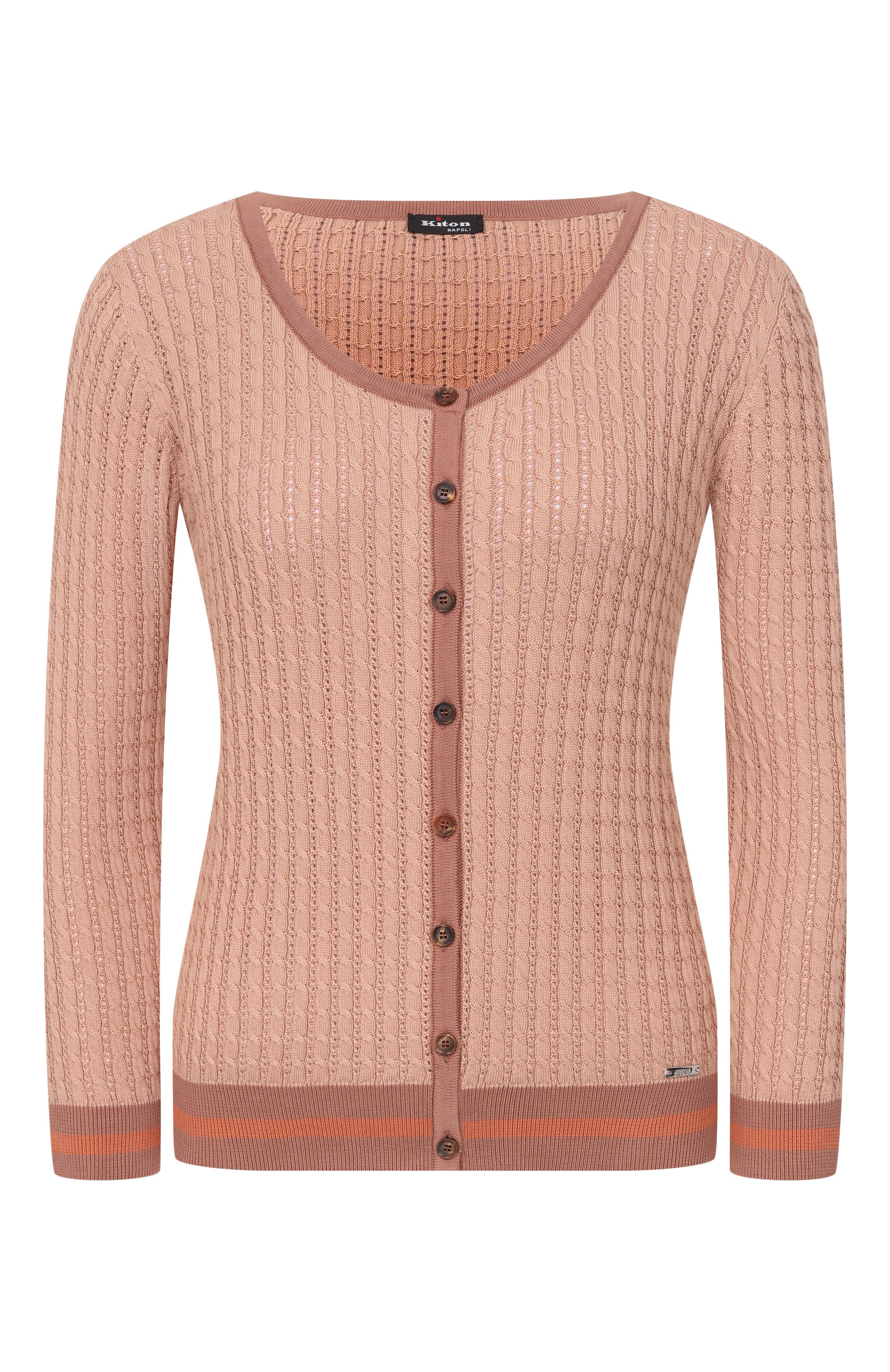 Хлопковый кардиган KITON, арт. D61782, фото 1