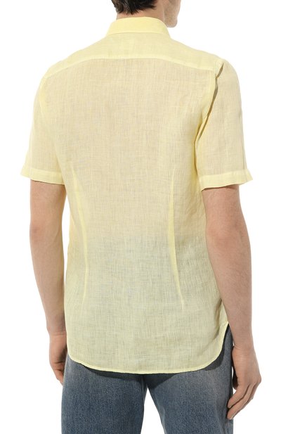 Льняная рубашка 120% LINO, арт. 31ALIM19FZ/0000115/S00, фото 4
