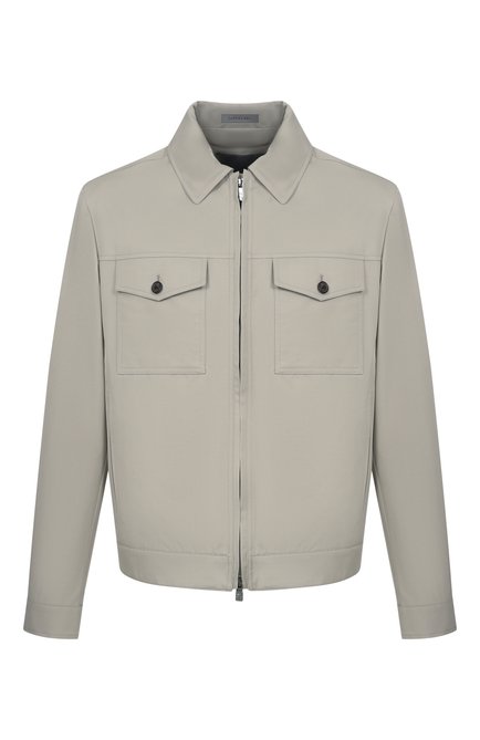 Мужская куртка из хлопка и шерсти CORNELIANI, арт. 27LI55/2714112