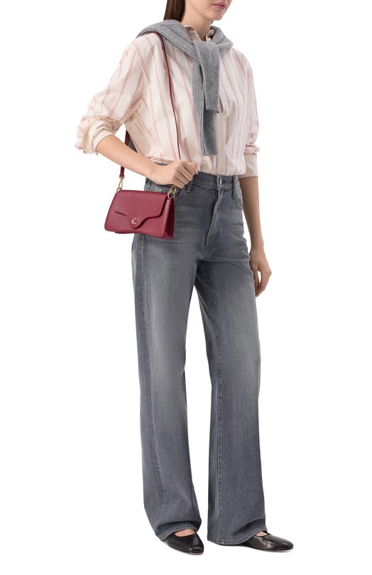 Сумка C-Me small Coccinelle E5 SSL 27 01 01 Бордовый  E5 SSL 27 01 01 Фото 7