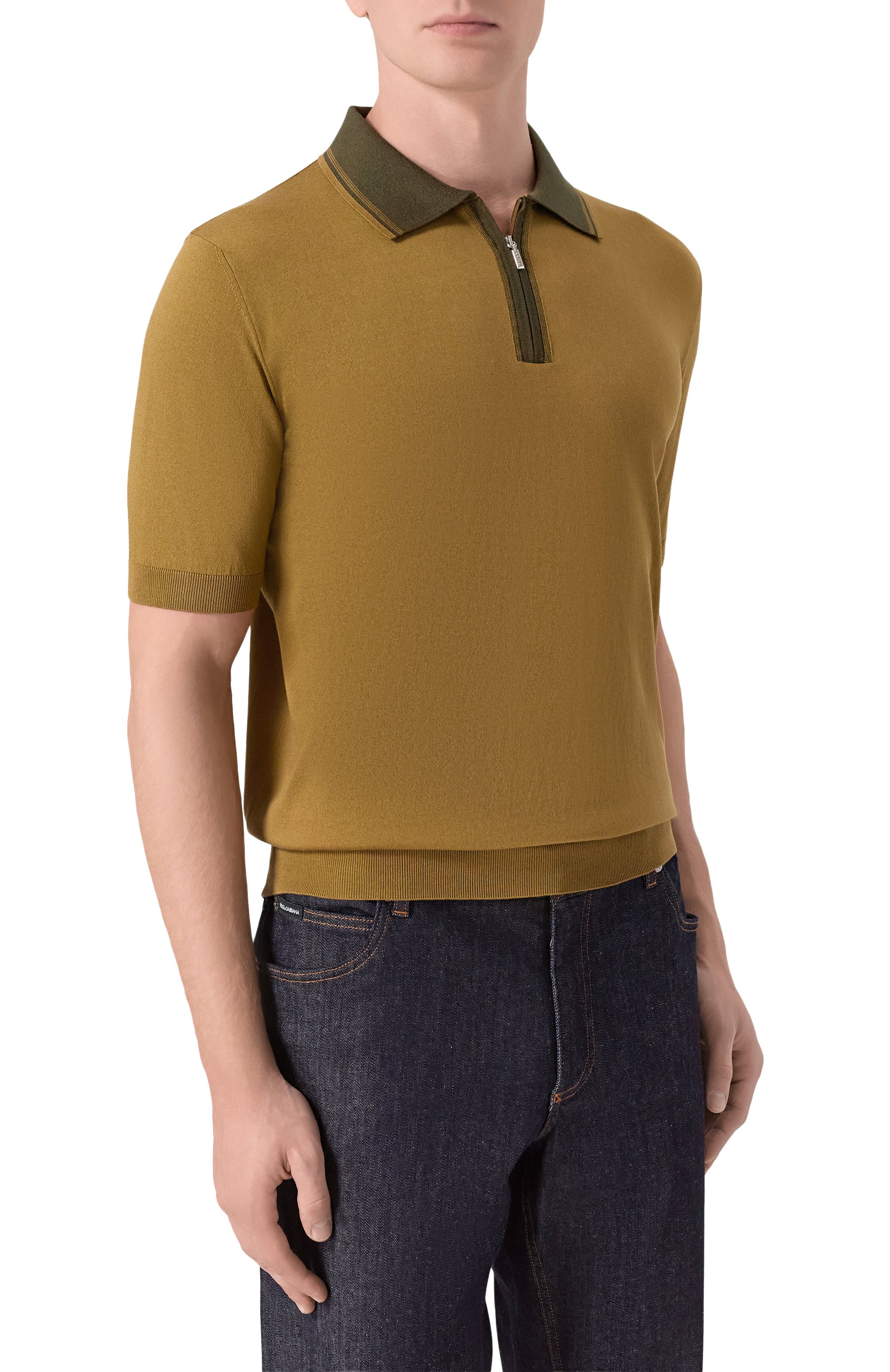 Поло из хлопка и шелка ZILLI, арт. KZP002M0142VUC000, фото 3