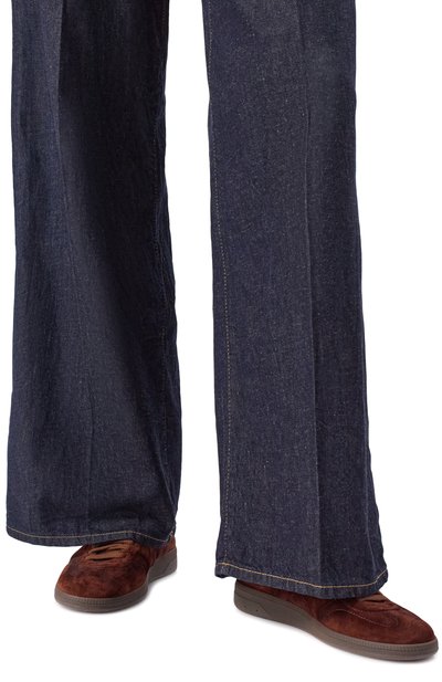 Замшевые кеды SANTONI, арт. WBPG61415DKTTTYD, фото 3