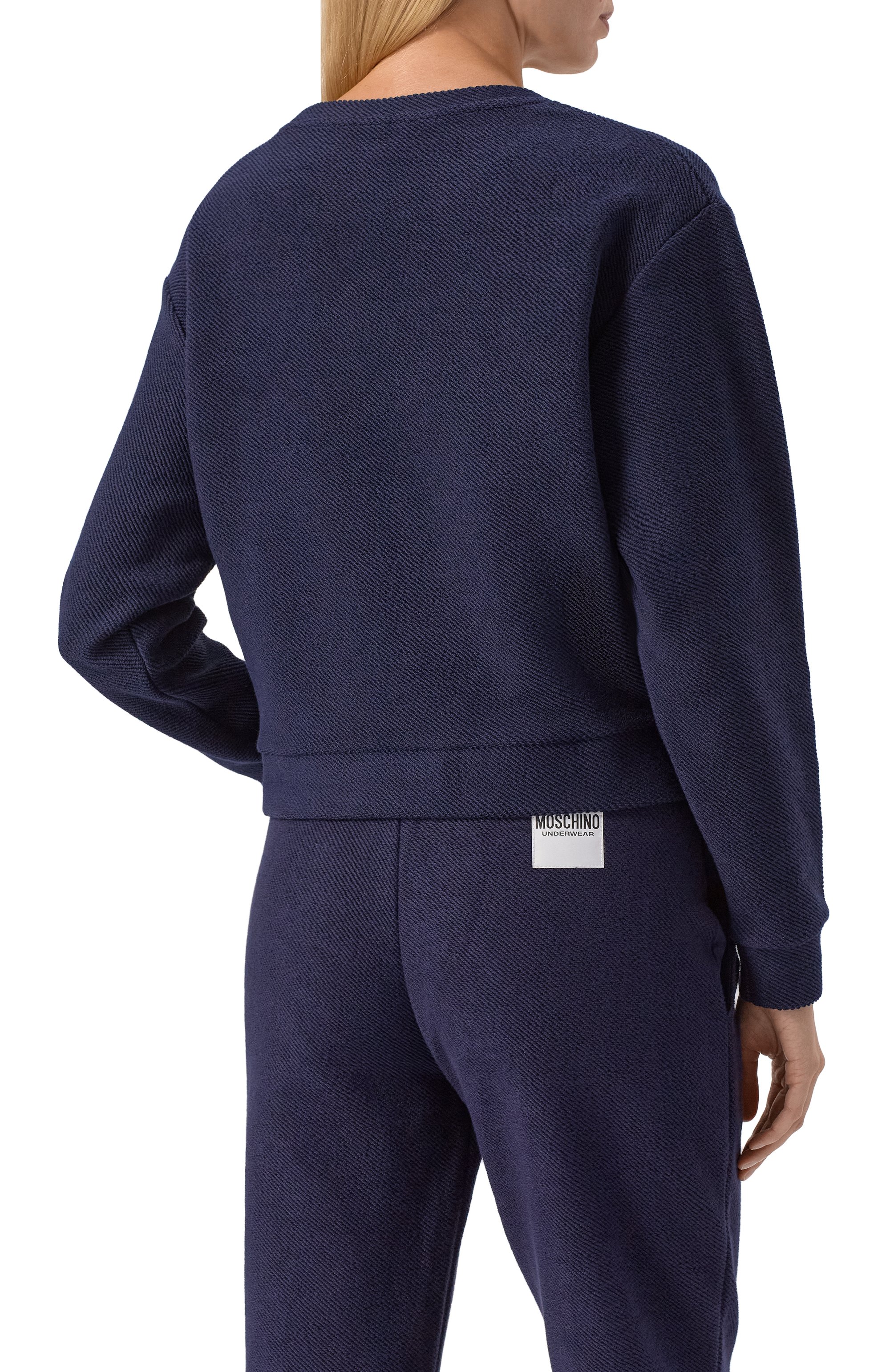 Хлопковый свитшот MOSCHINO, арт. A1711/4603, фото 4