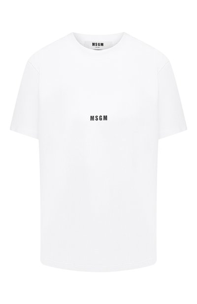 Хлопковая футболка MSGM, арт. 2941MDM100 207798, фото 1