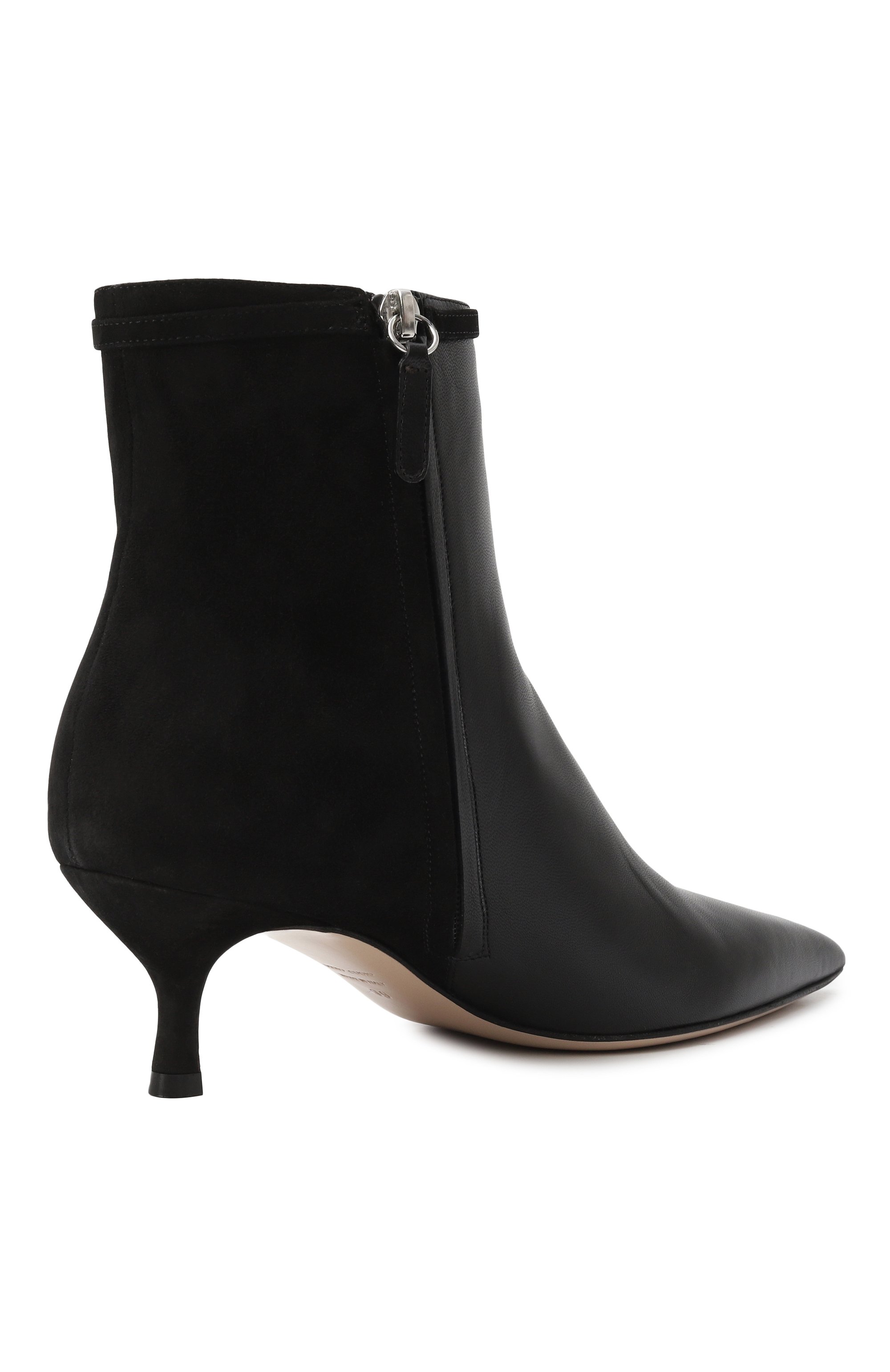 Кожаные ботильоны KITON, арт. D60828K0901F11, фото 5