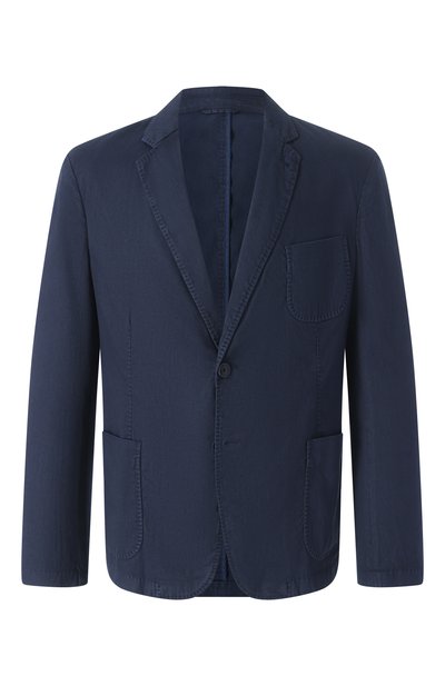 Мужской пиджак изо льна и хлопка GIORGIO ARMANI, арт. 0SGGG0D9 T01FI