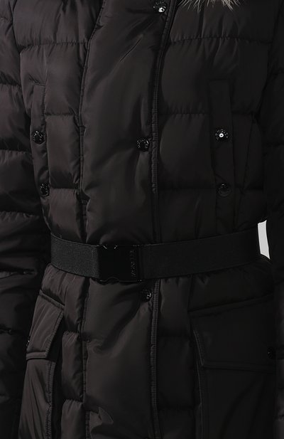 Пуховик с меховой отделкой капюшона MONCLER, арт. D2-093-49884-25-68065, фото 5