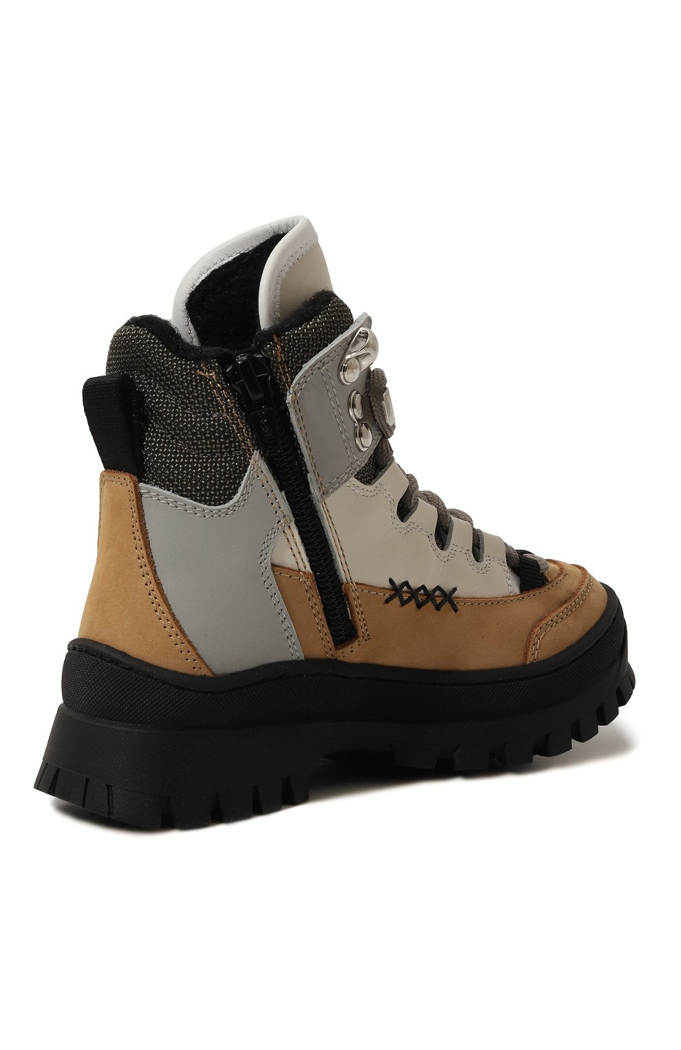 Кожаные ботинки DSQUARED2, арт. 79337/18-28, фото 3