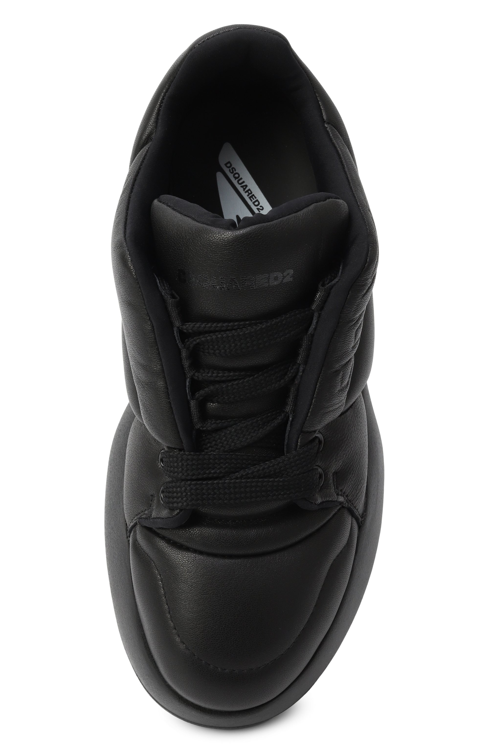 Кожаные кроссовки puffer DSQUARED2, арт. SNW0290, фото 6