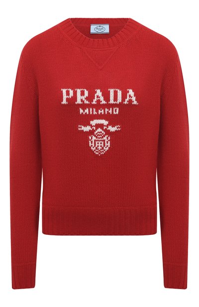 Женский свитер из шерсти и кашемира PRADA, арт. P24N1B-1YMW-F0011-212