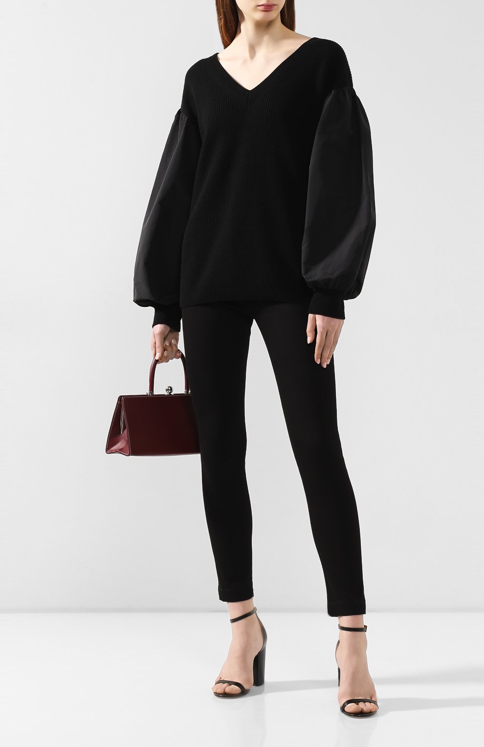 Пуловер из смеси шерсти и кашемира VALENTINO, арт. TB3KC10E59G, фото 2