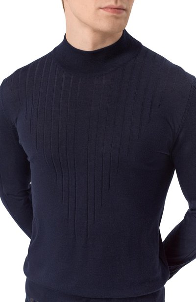 Водолазка из шерсти и шелка ZILLI, арт. KMN001M0230VZRD00, фото 5