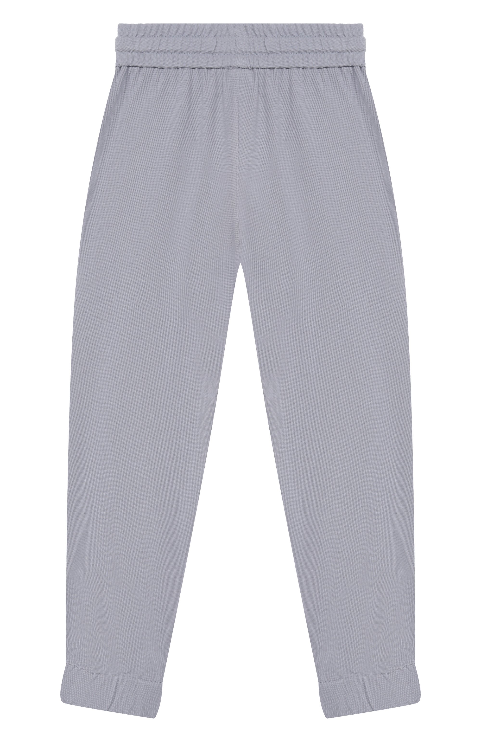 Хлопковые джоггеры BRUNELLO CUCINELLI тёмно-голубого цвета по цене 55550 руб., арт. BE854E356B, фото 2 Хлопковые джоггеры BRUNELLO CUCINELLI, арт. BE854E356B, фото 2