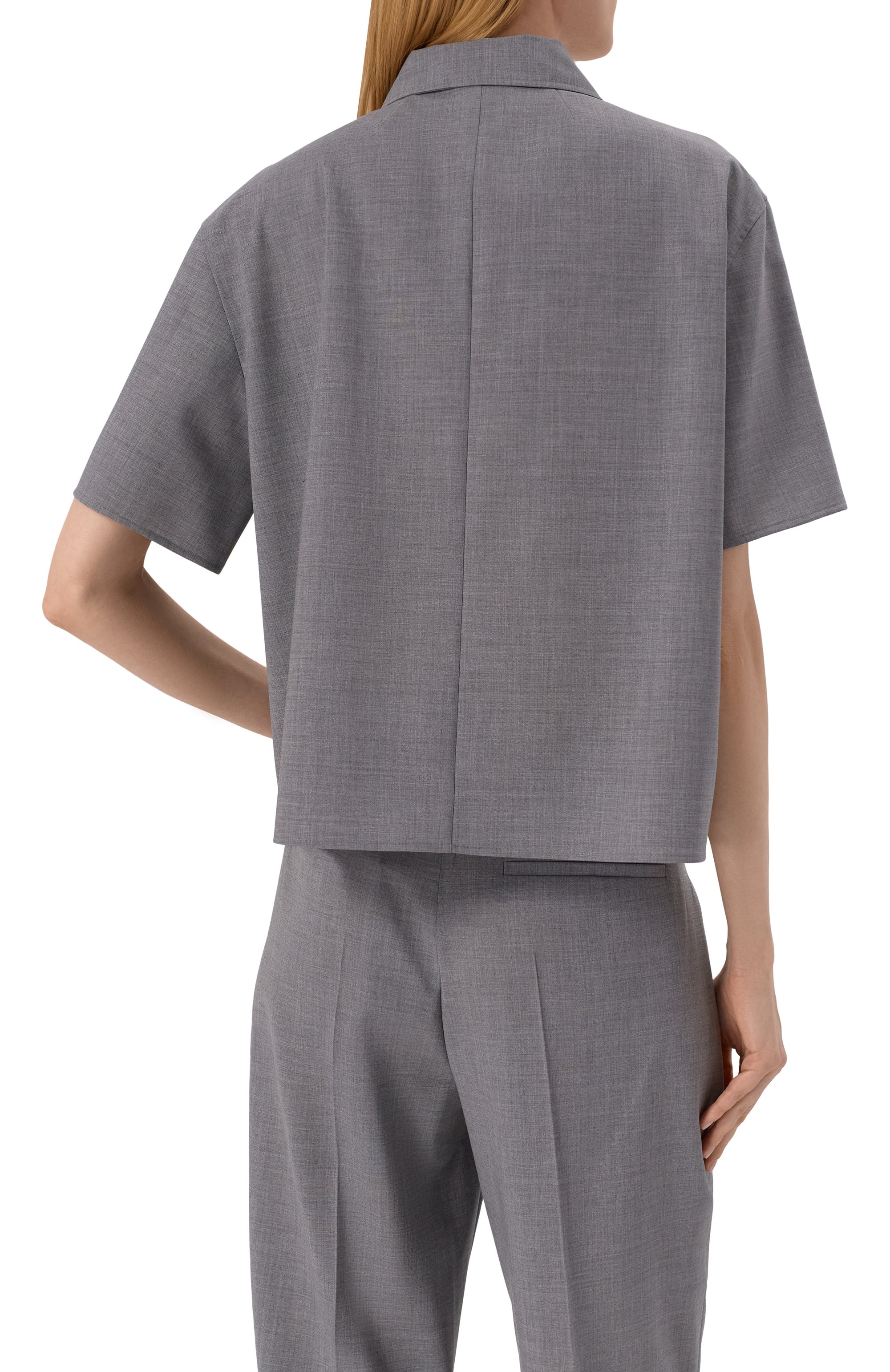 Шерстяная рубашка BOSS, арт. 50541991, фото 4