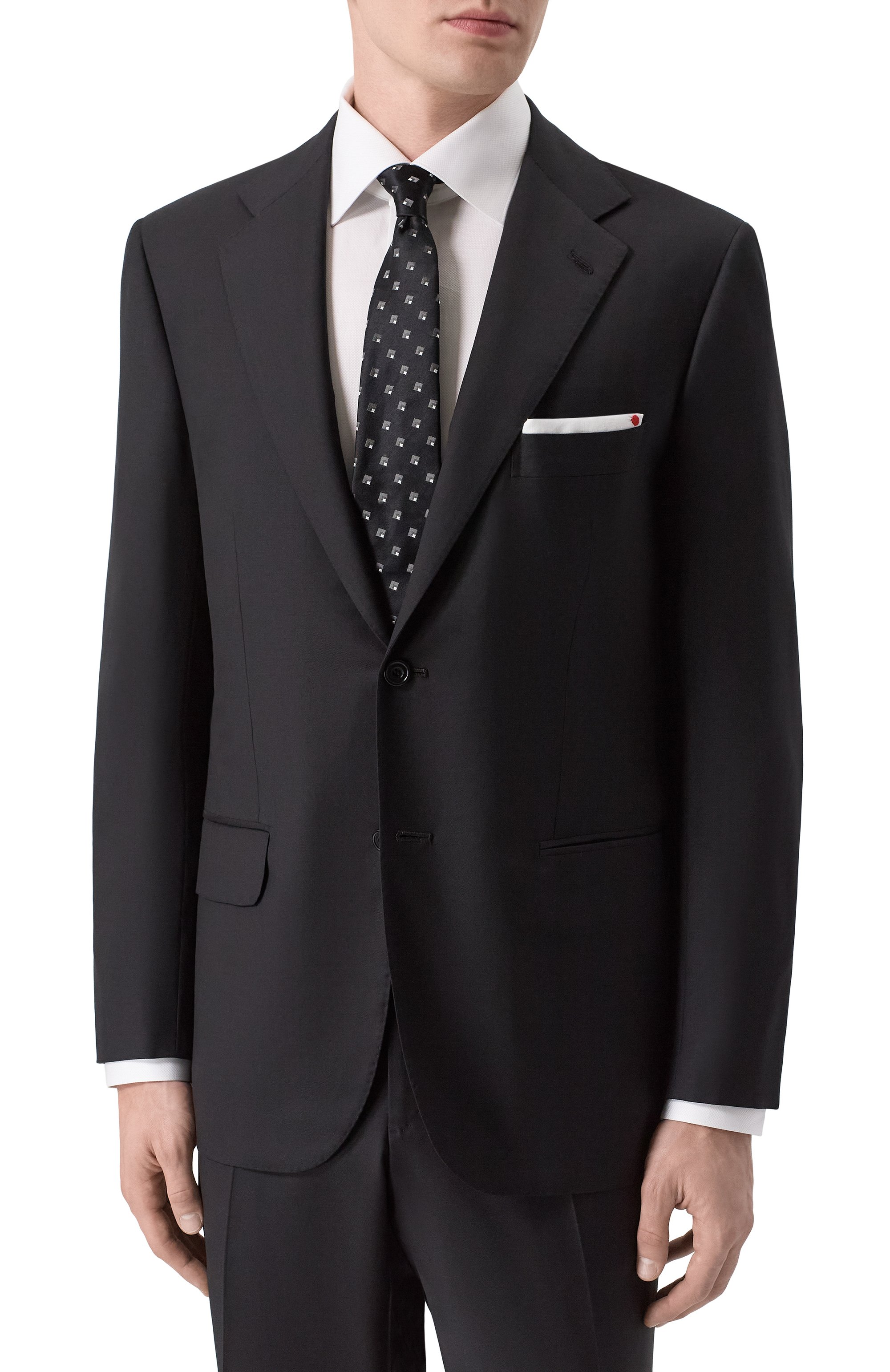 Шерстяной пиджак KITON, арт. UA81K0127021_1, фото 3