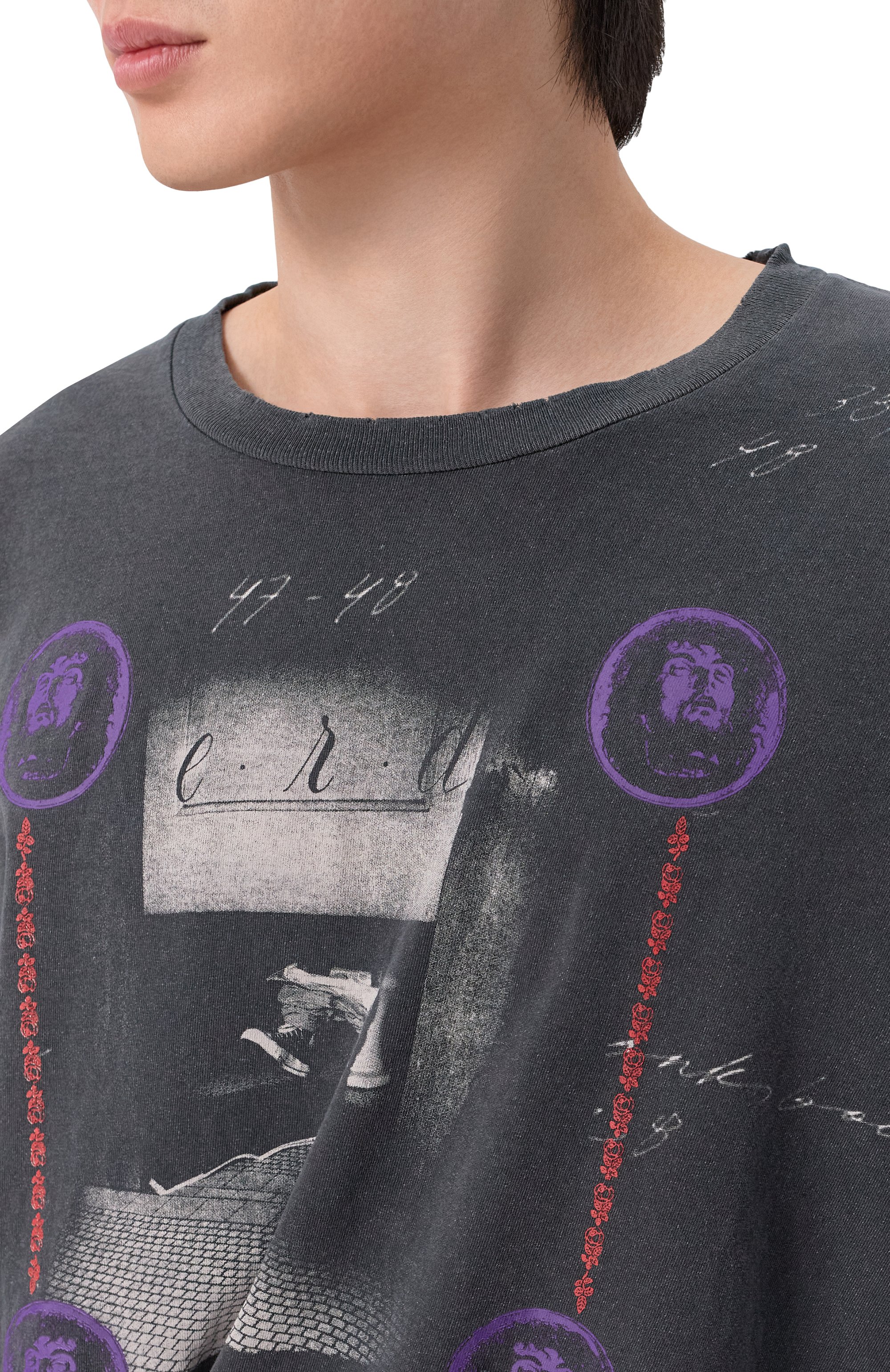 Хлопковый лонгслив ENFANTS RICHES DEPRIMES, арт. 010-889/C0TT0N, фото 5